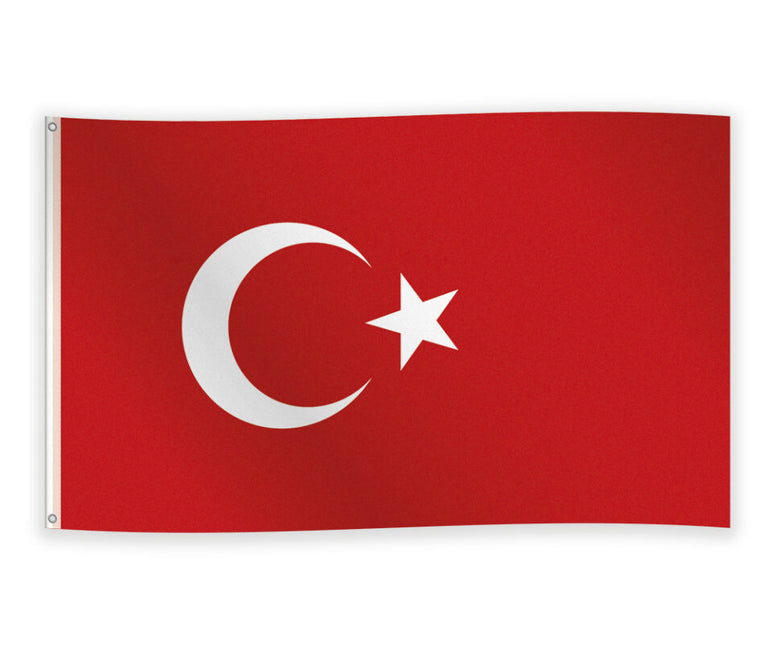 Vlag Turkije 1,5m