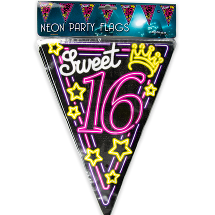 Slingers 16 jaar Sweet 16 Neon 10m