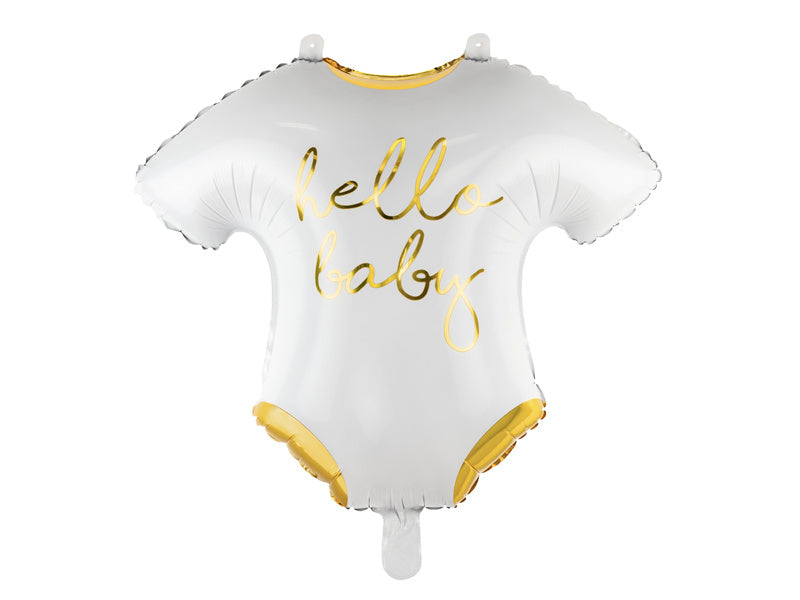 Helium Ballon Romper Hello Baby Leeg 45cm