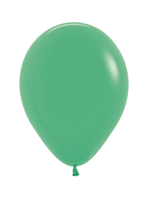 Ballonnen Green 25cm 100st