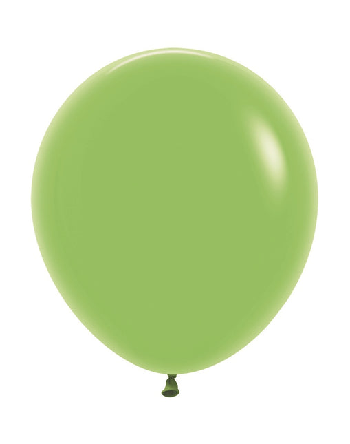 Ballonnen Lime Green 45cm 25st