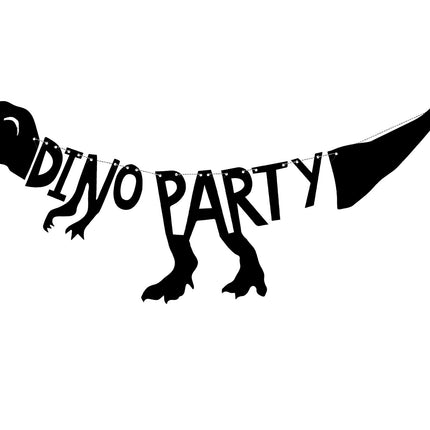 Dino Party Letterslinger 90cm