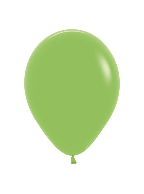 Ballonnen Lime Green 23cm 50st