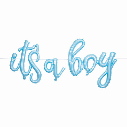 Gender Reveal Letterslinger It'S A Boy 2,4m