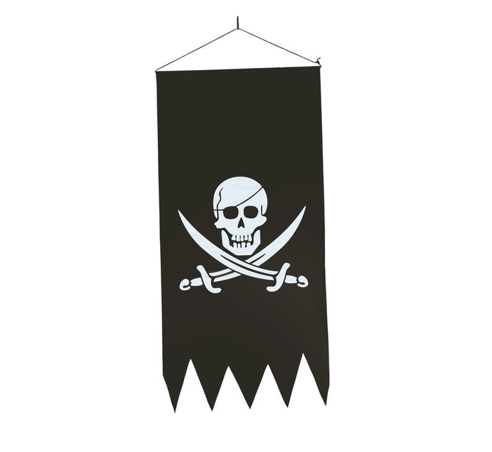 Halloween Piraten Vlag 86cm