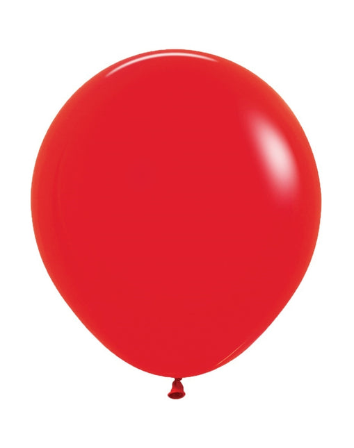 Ballonnen Red 45cm 25st