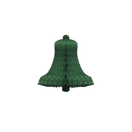 Honeycomb Kerstklok Groen 28cm 2st