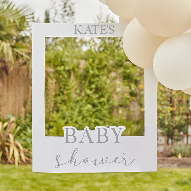 Photobooth Frame Baby Shower 72cm