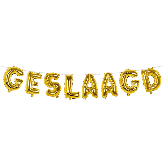 Geslaagd Letter Ballon 4m