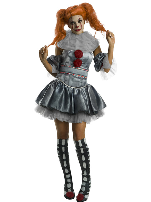 Halloween Kostuum Pennywise It Dames