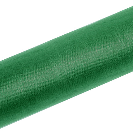 Groene Organza Stof 16cm 9m