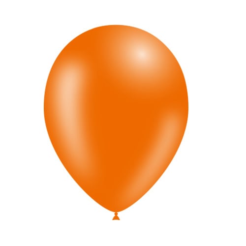 Oranje Ballonnen 25cm 10st