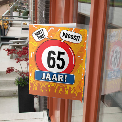 Raambord 65 jaar 60cm