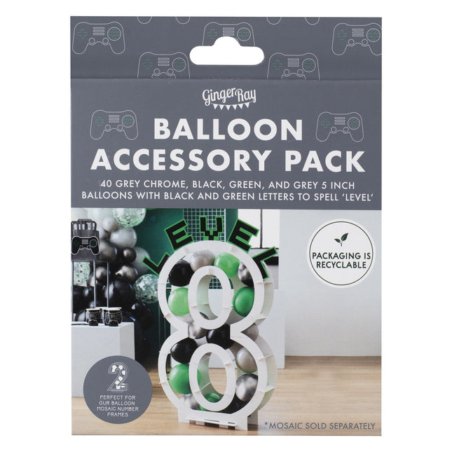 Gaming Party Ballonnen 12cm 40st