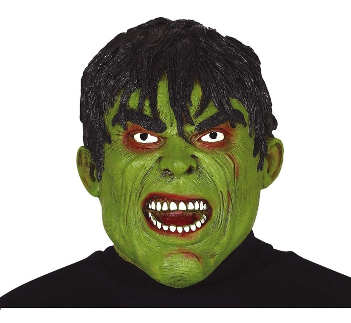 Halloween Masker Man Groen