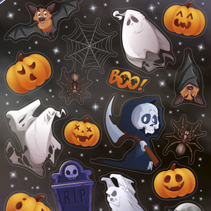 Halloween Stickers Glow In The Dark