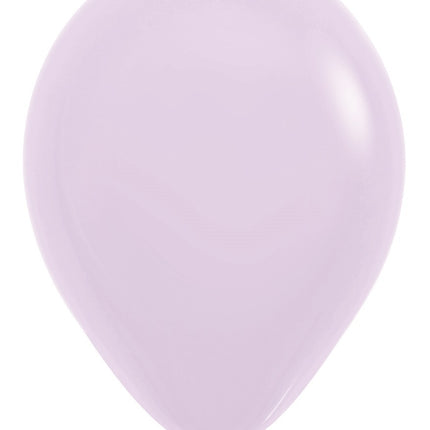 Ballonnen Pastel Matte Lilac 30cm 12st