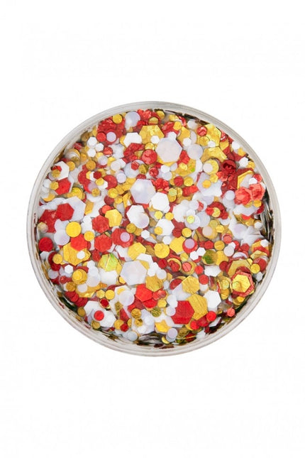 PXP Chunky Glitter Creme Big Red/White/Yellow 40ml