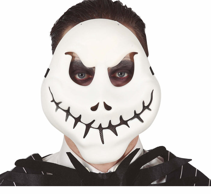 Witte Halloween Masker Spook