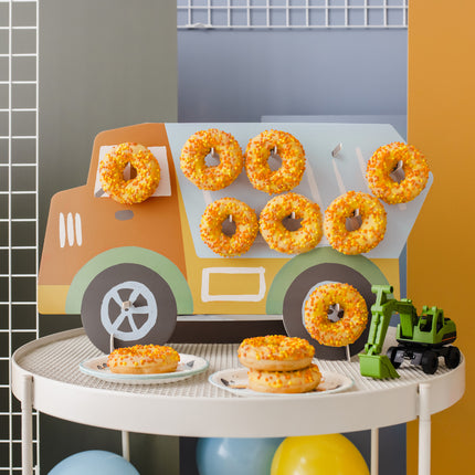 Donut Wall Vrachtwagen 61x 37cm