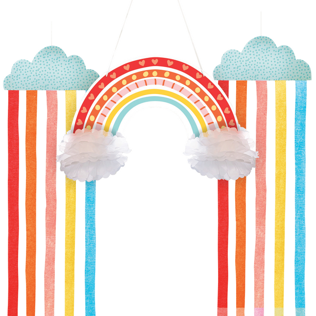 Hangdecoratieset Regenboog 3 delig