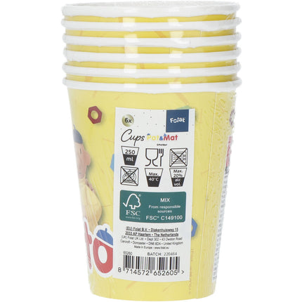 Buurman & Buurman Bekers Papier 250ml 6st