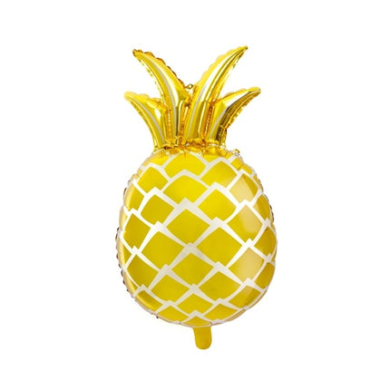 Helium Ballon Ananas Goud 63cm