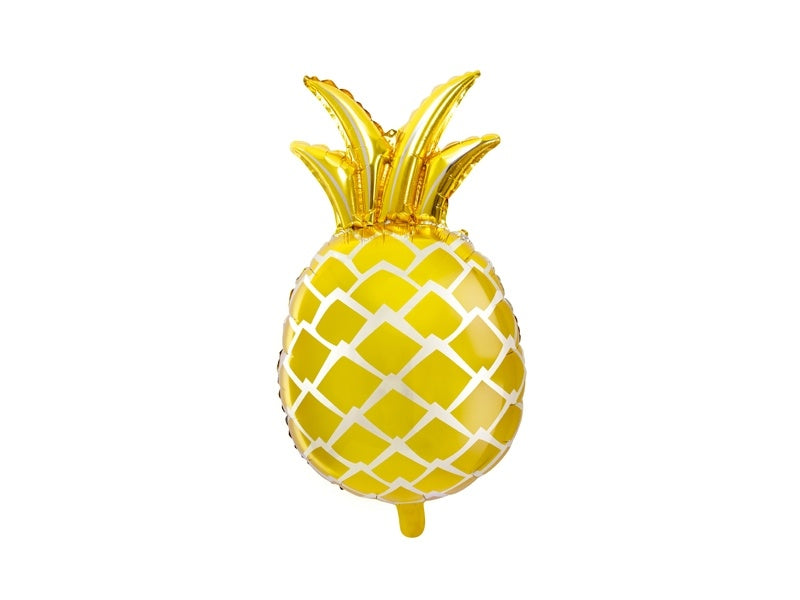 Helium Ballon Ananas Goud 63cm