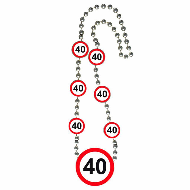 Ketting 40 Jaar Verkeersbord