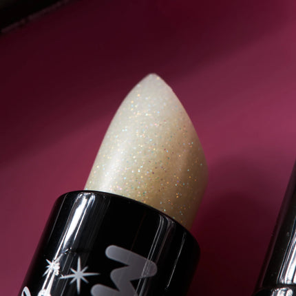 Moon Glitter Iridescent Glitter Lipstick White 4.2g