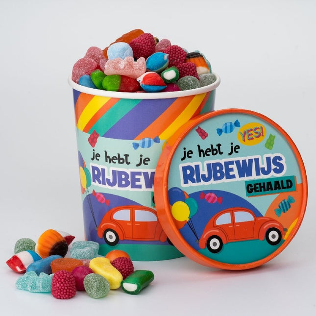 Snoepbakje Rijbewijs 12cm