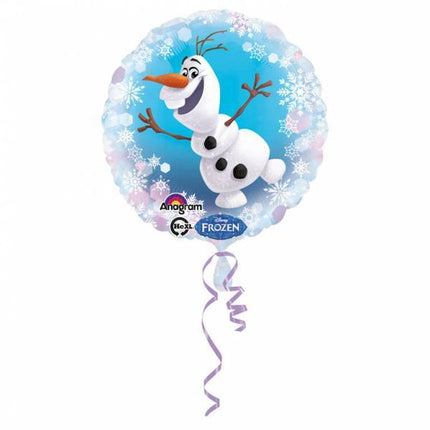 Frozen Helium Ballon Olaf 43cm leeg