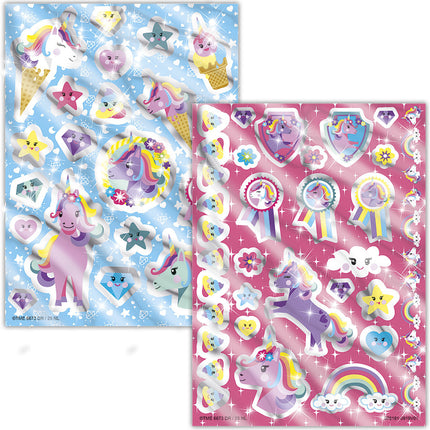 Unicorn Nep Tattoos Metallic