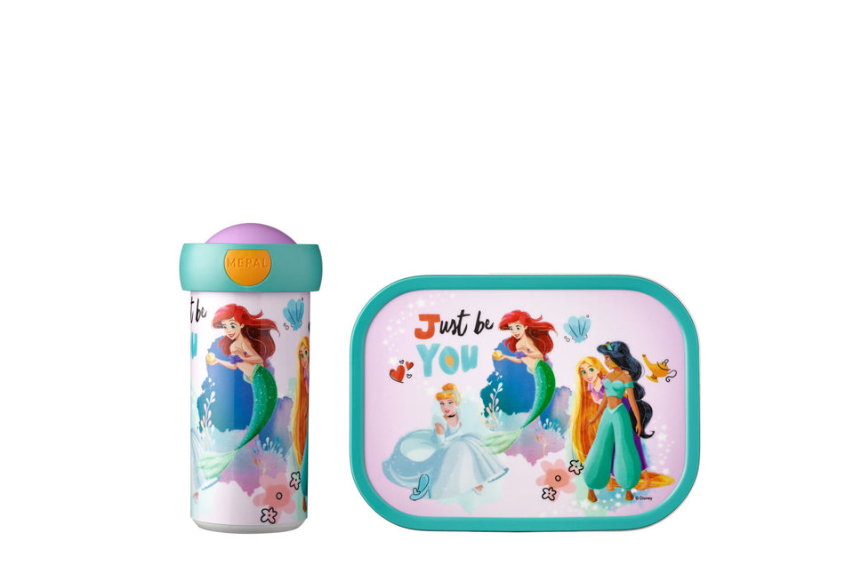 Lunchset Schoolbeker en Lunchbox Disney Princess