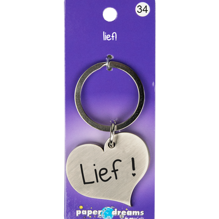 Sleutelhanger Lief 10cm