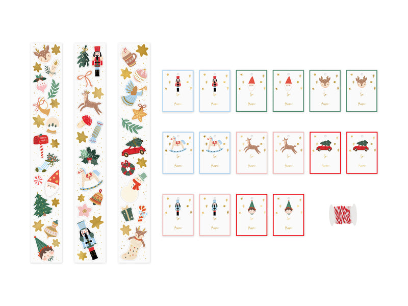 Kerst Stickers 52st