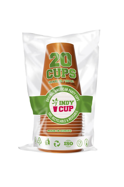 Orange Cups 20st