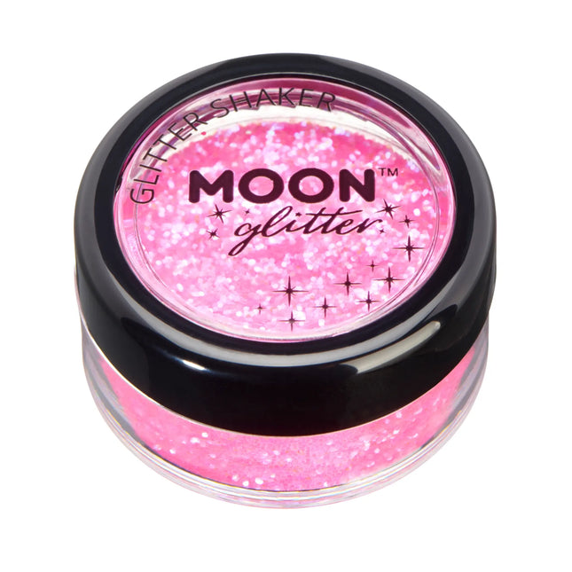 Moon Glitter Iridescent Glitter Shakers Pink 5g