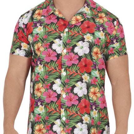 Hawaii Blouse Heren Bloemen