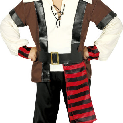 Piratenpak Bruin Jongen