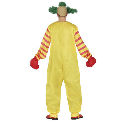 Clown Halloween Kostuum Heren Geel L