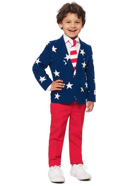 USA Stars Stripes Pak Jongen OppoSuits