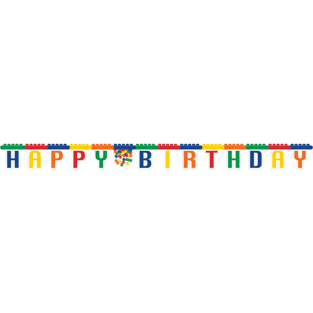 Lego Slinger Happy Birthday 2,3m