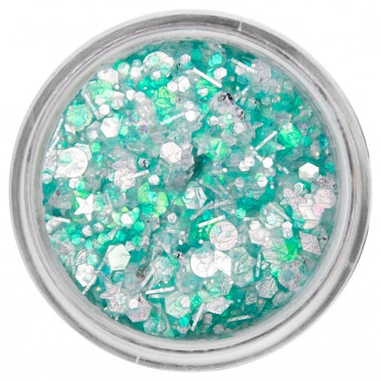 PXP Pressed Chunky Glitter Creme Sea Green Candy 10ml