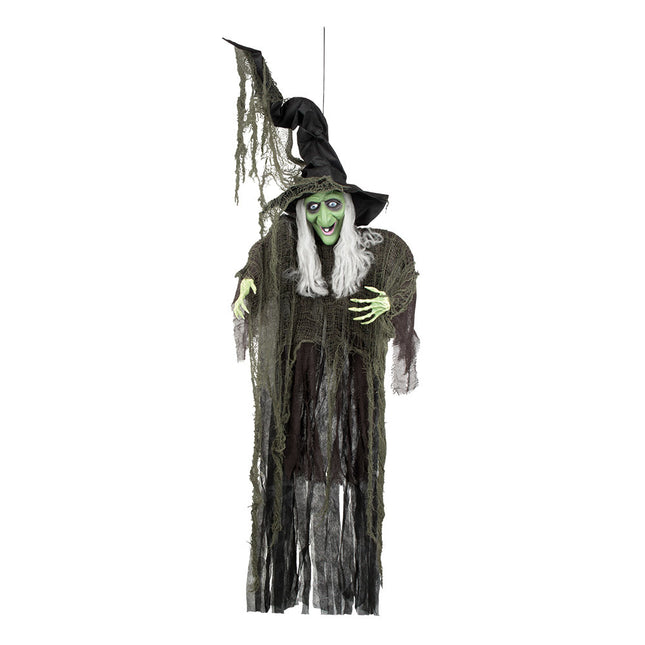 Halloween Pop Heks Groen 1,9m