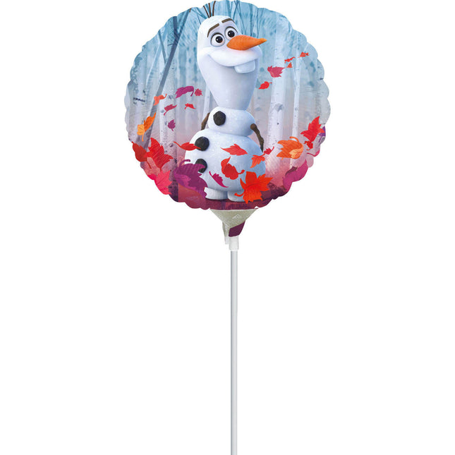 Frozen 2 Folie Ballon Mini Olaf 27cm