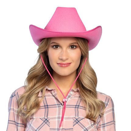 Roze Cowboyhoed