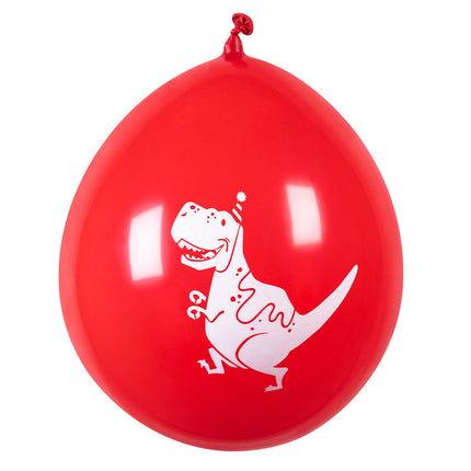 Dino Ballonnen 25cm 6st