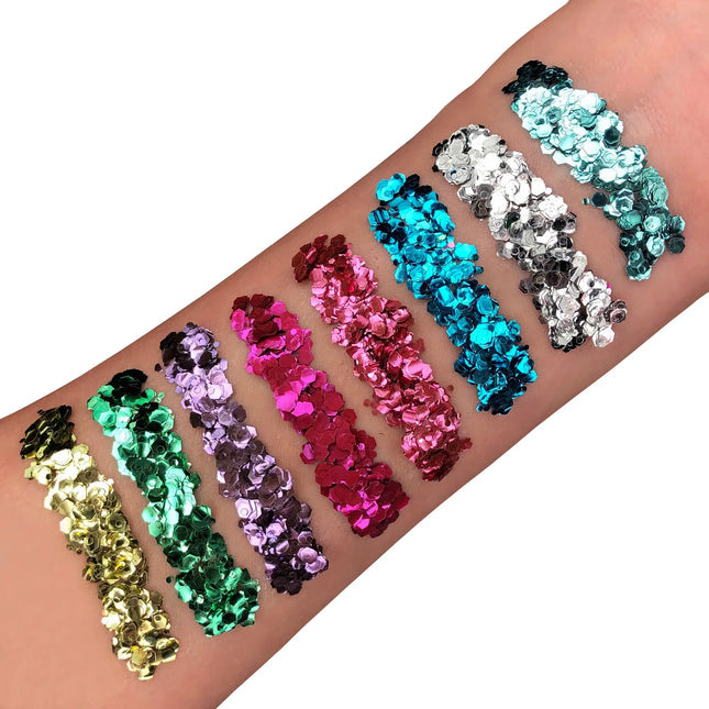 Moon Glitter Bio Chunky Glitter Blue 3g