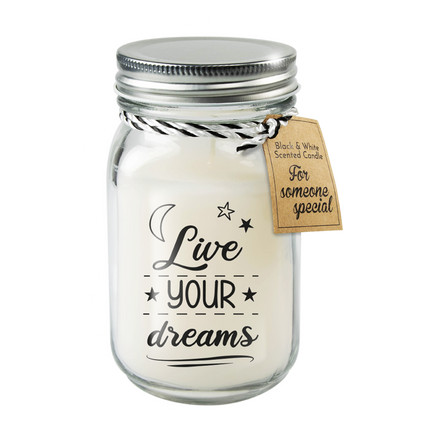 Geurkaars Live Your Dreams 14cm